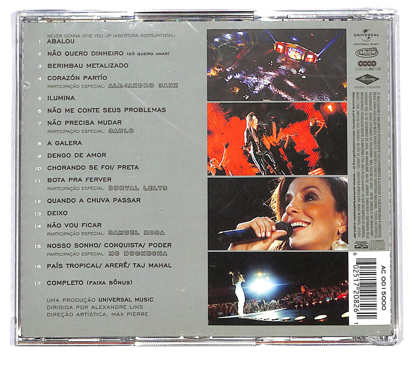 EBOND Ivete Sangalo - Multishow Ao Vivo: Ivete Sangalo No Maracana CD CD125846