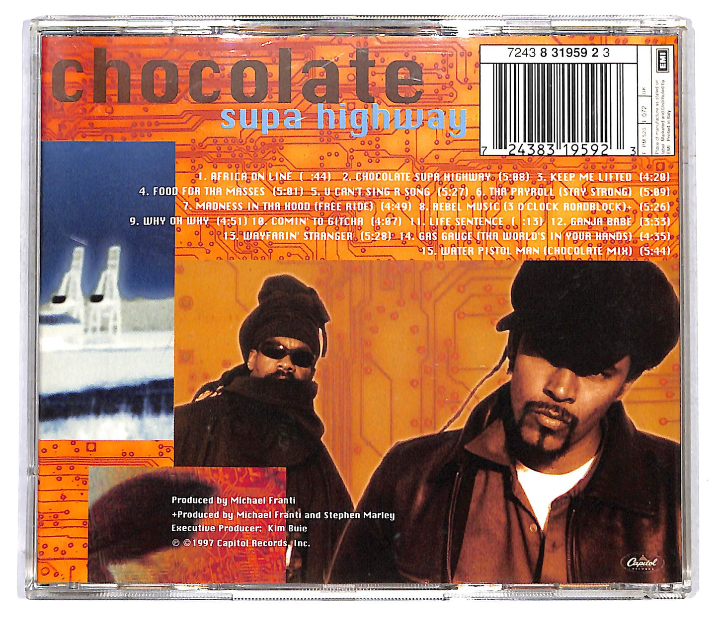 EBOND Spearhead - Chocolate Supa Highway CD CD125849