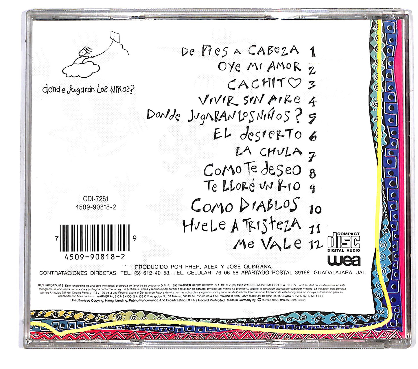 EBOND Mana - Donde Jugaran Los Ninos? CD CD125853