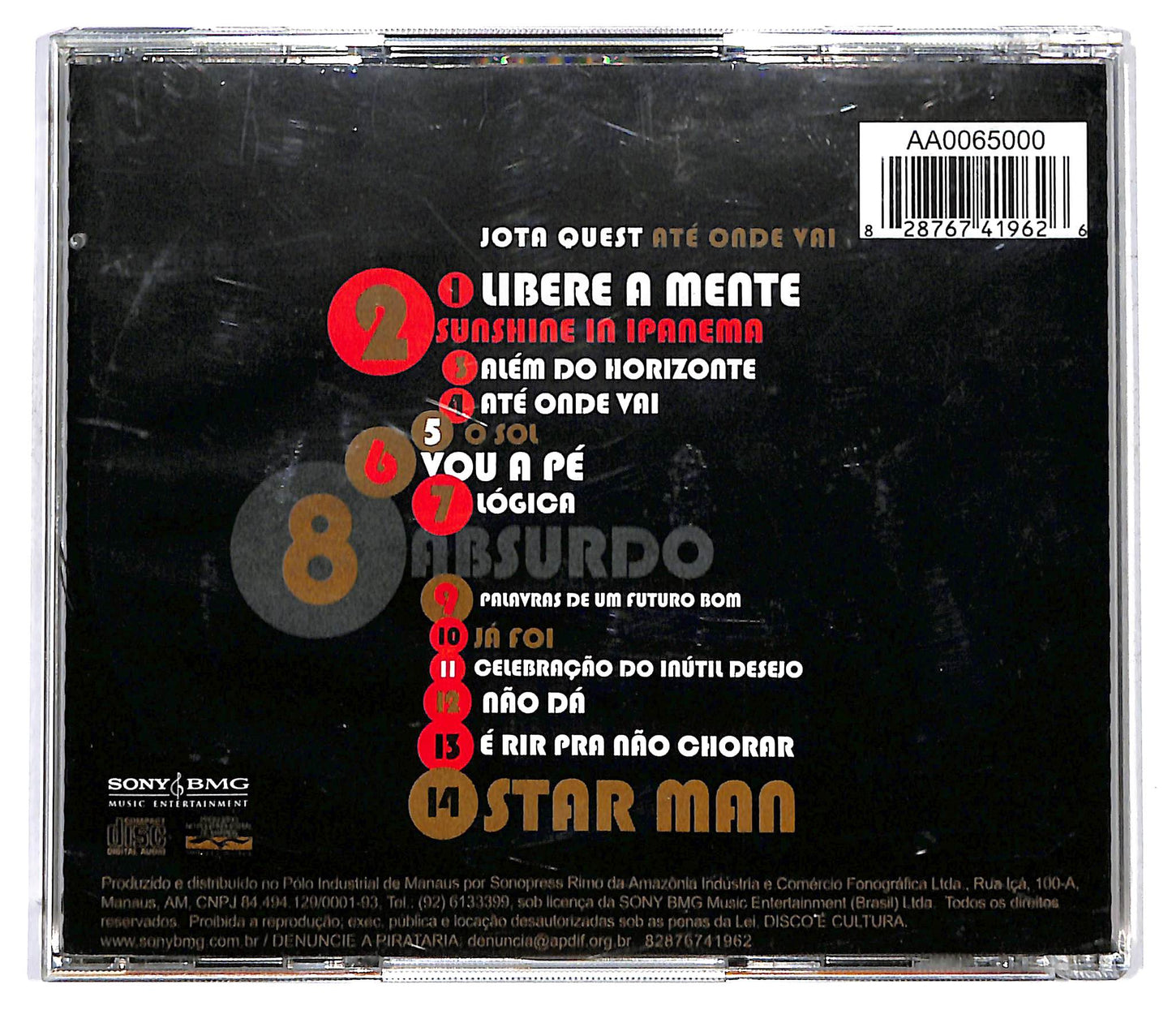 EBOND Jota Quest - Ate Onde Vai CD CD125855