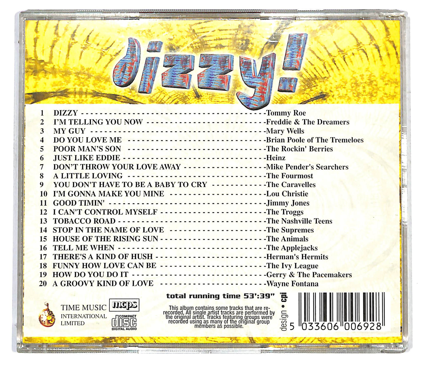 EBOND Various - Dizzy! Hits Of The Sixties CD CD125908