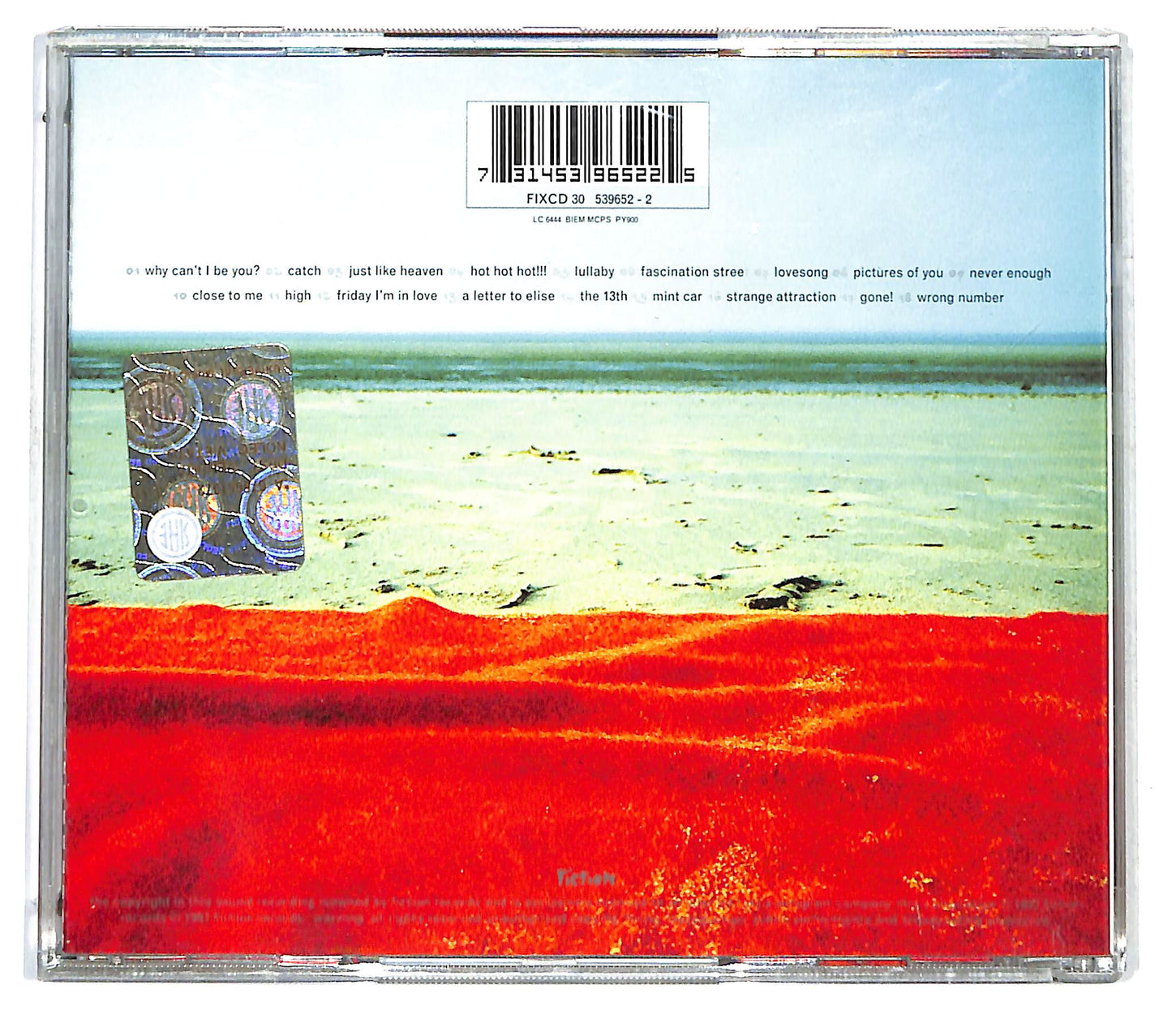 EBOND The Cure - Galore (The Singles 1987-1997) CD CD125927