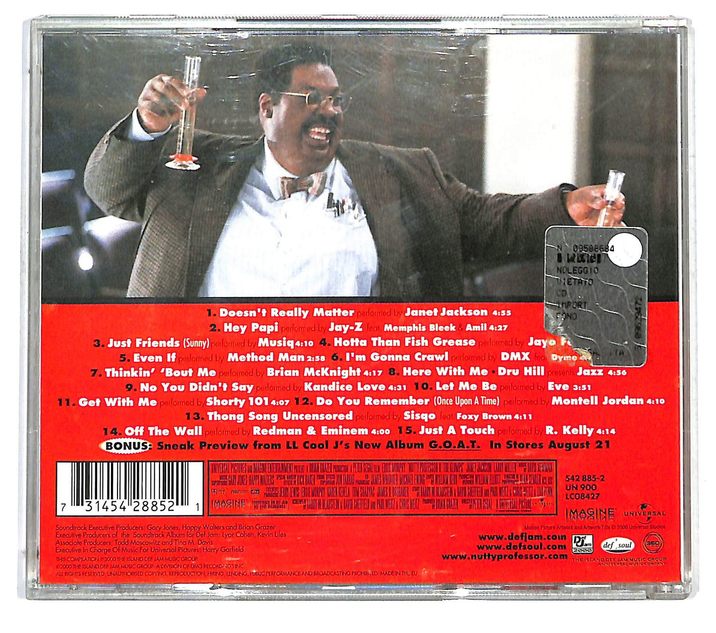 EBOND Various - Nutty Professor II: The Klumps - Soundtrack CD CD125929