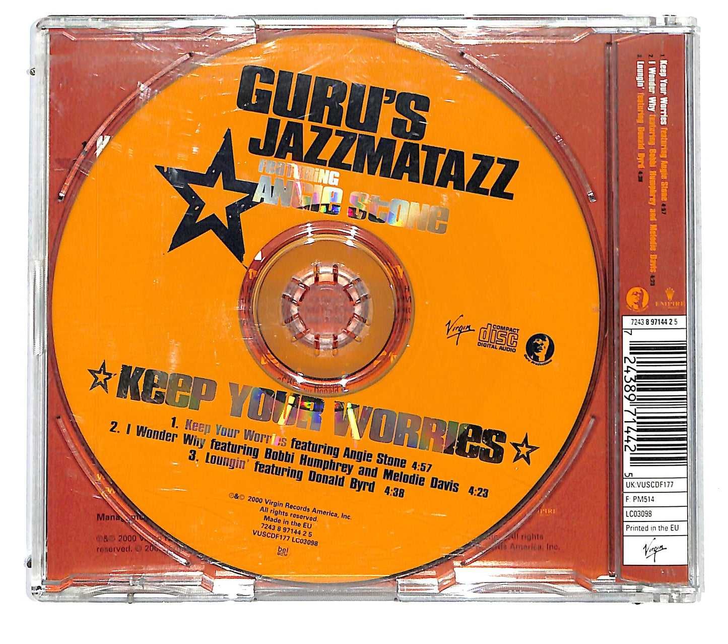 EBOND Guru's Jazzmatazz Featuring Angie Stone - Keep Your Worries CD CD125931