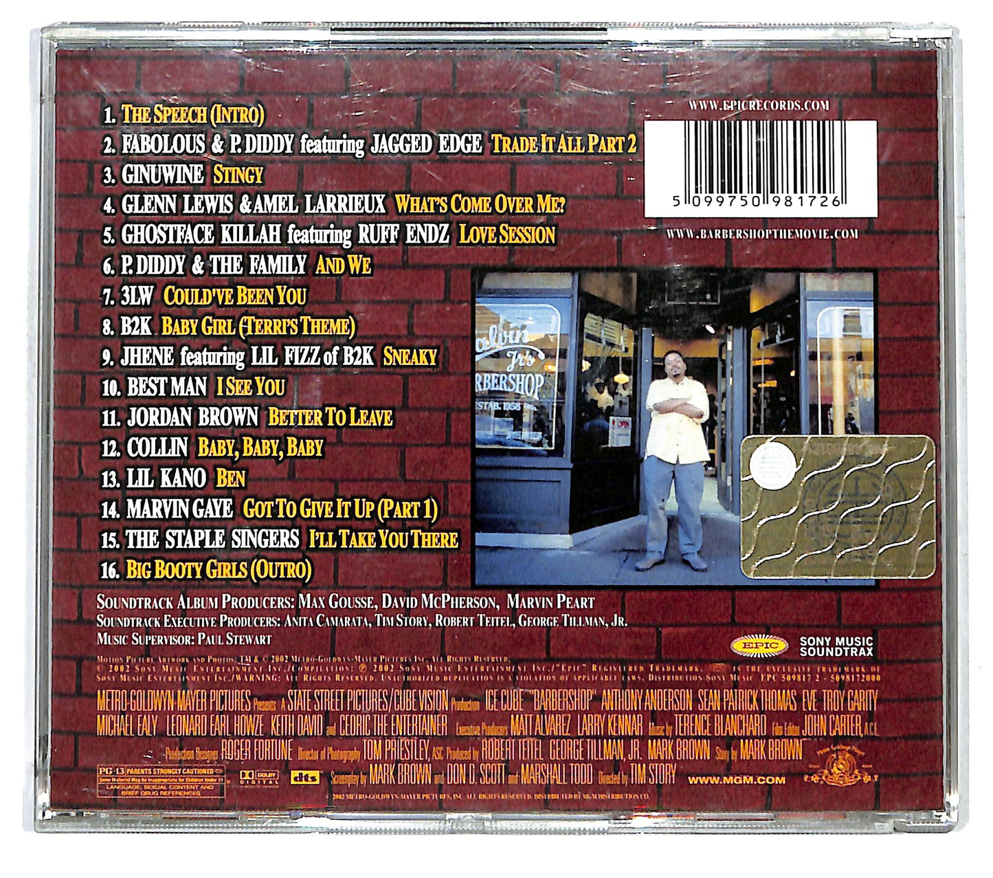 EBOND Various - Barbershop (Music From The Motion Picture) CD CD125942