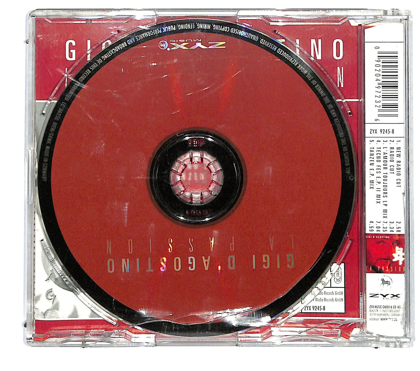 EBOND Gigi D'Agostino - La Passion CD CD125948