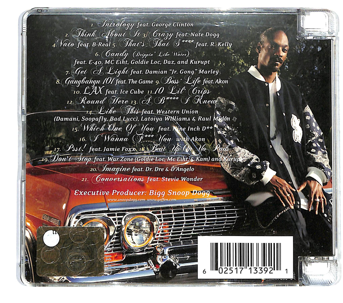 EBOND Snoop Dogg - Tha Blue Carpet Treatment SJB CD CD125951