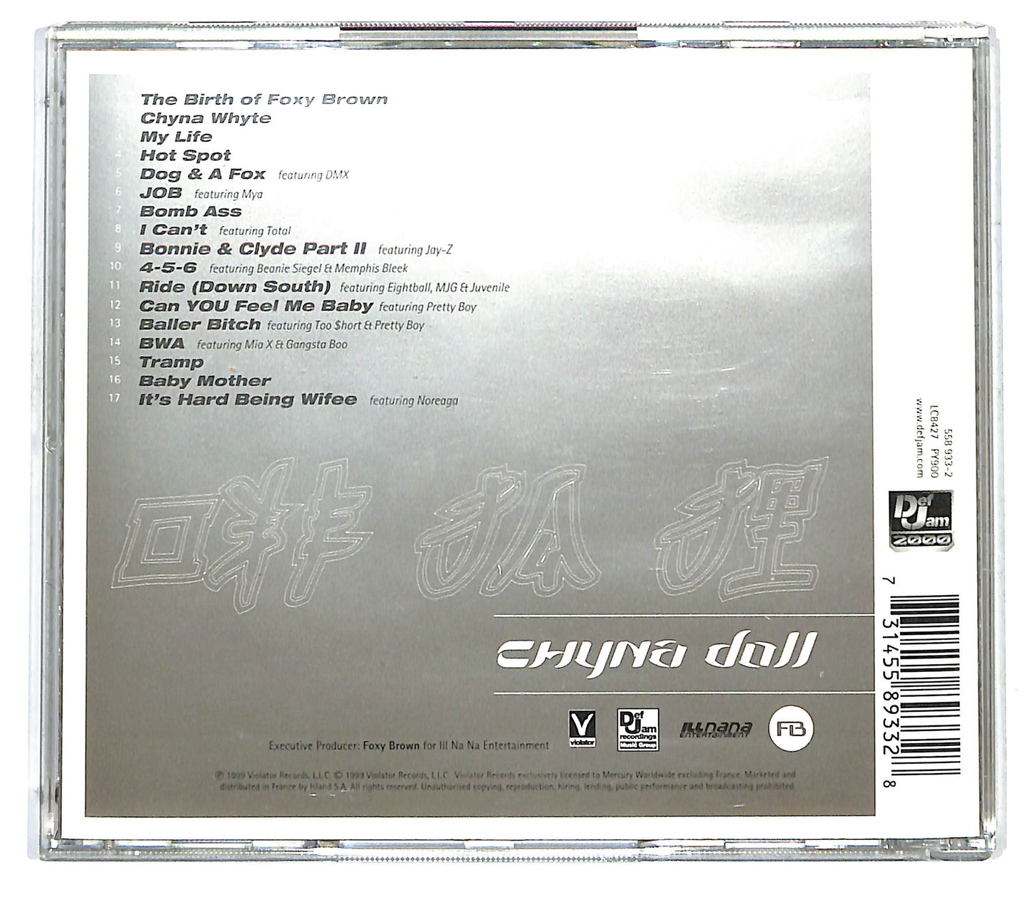EBOND Foxy Brown - Chyna Doll CD CD125962