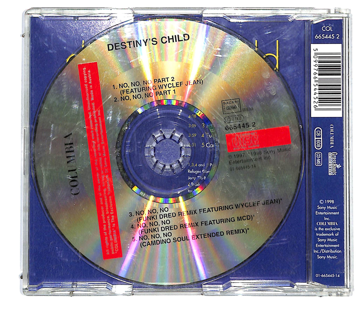 EBOND Destiny's Child - No No No CD CD125965