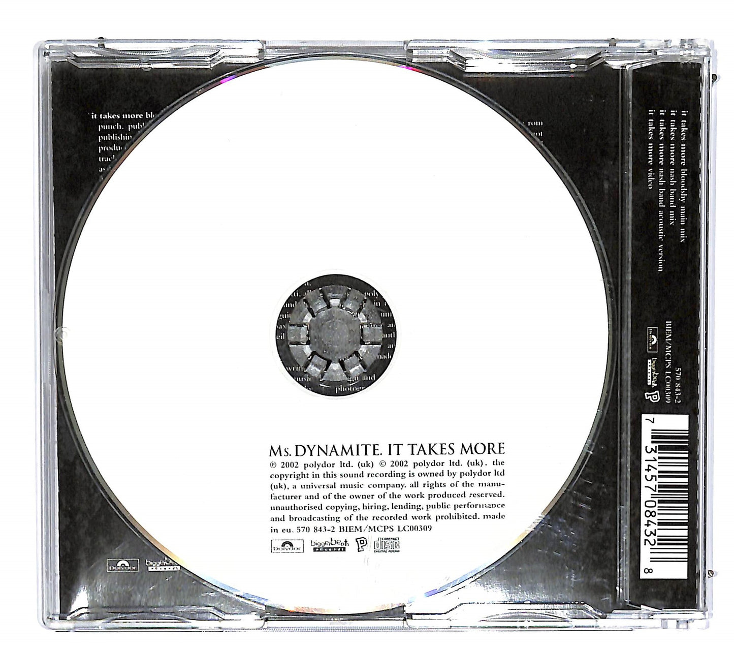 EBOND Ms. Dynamite - It Takes More CD CD126015