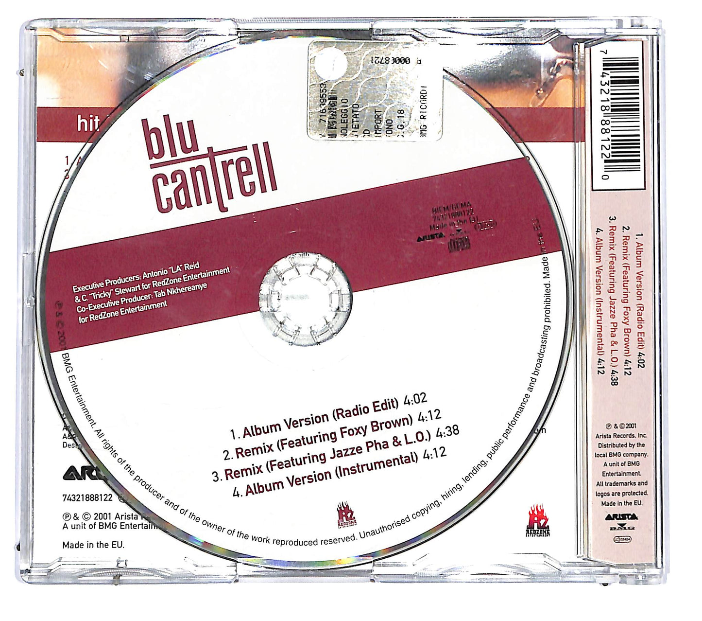 EBOND Blu Cantrell - Hit 'Em Up Style (Oops!) CD CD126021