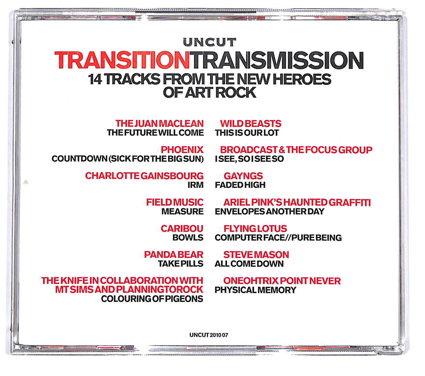EBOND Transition Transmission (14 Tracks The New Heroes Of Art Rock) CD CD126046