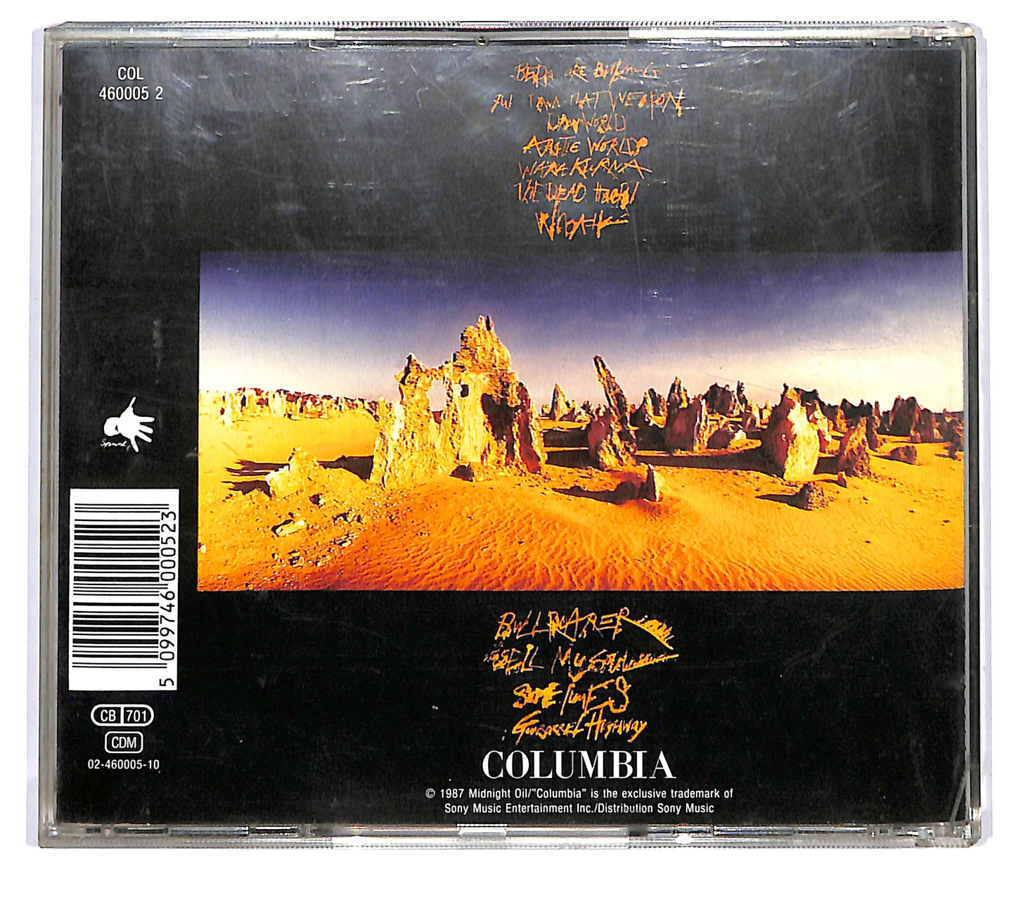 EBOND Midnight Oil - Diesel And Dust CD CD126047