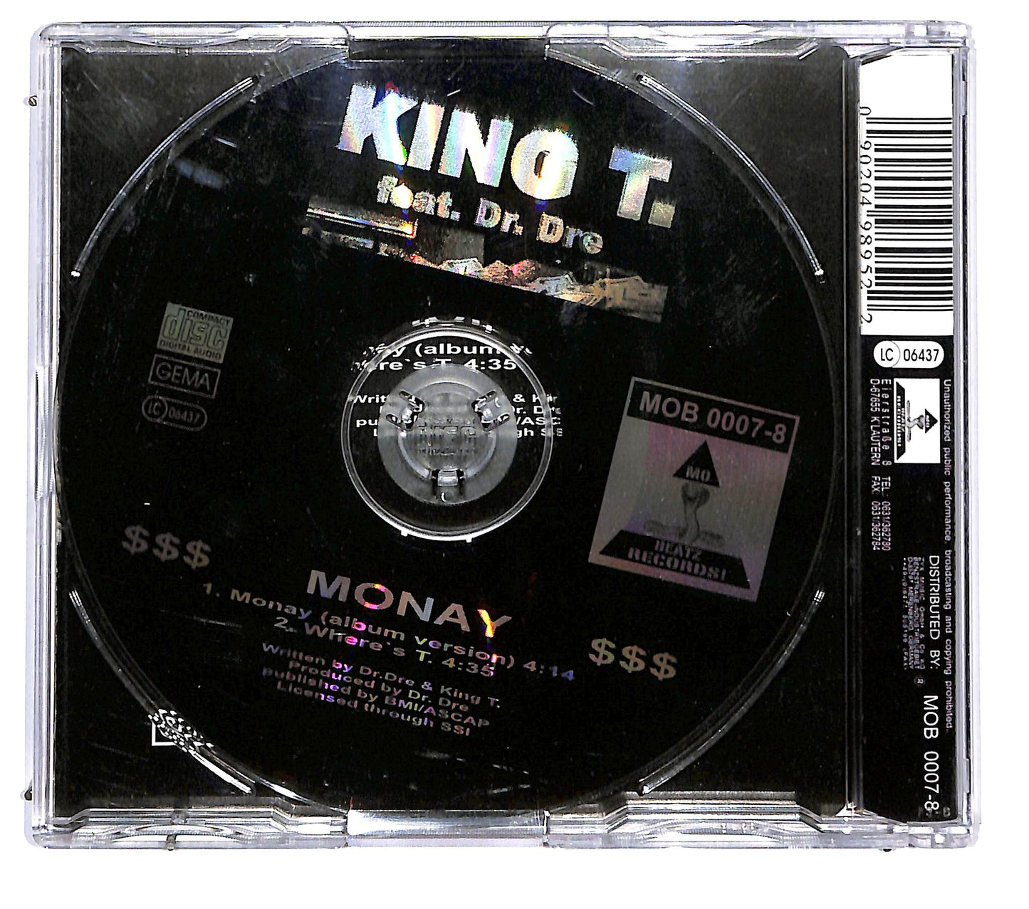 EBOND King Tee - Monay CD CD126057