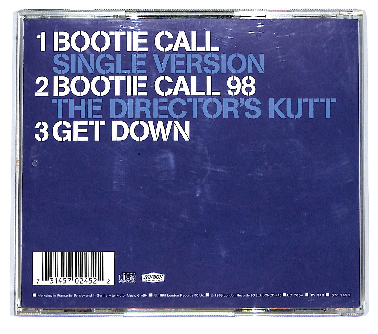 EBOND All Saints - Bootie Call CD CD126058