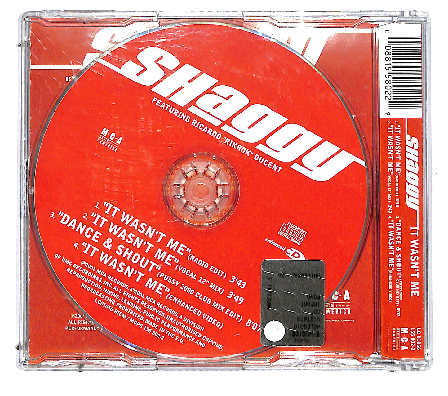 EBOND Shaggy Featuring Rikrok - It Wasn't Me CD CD126062