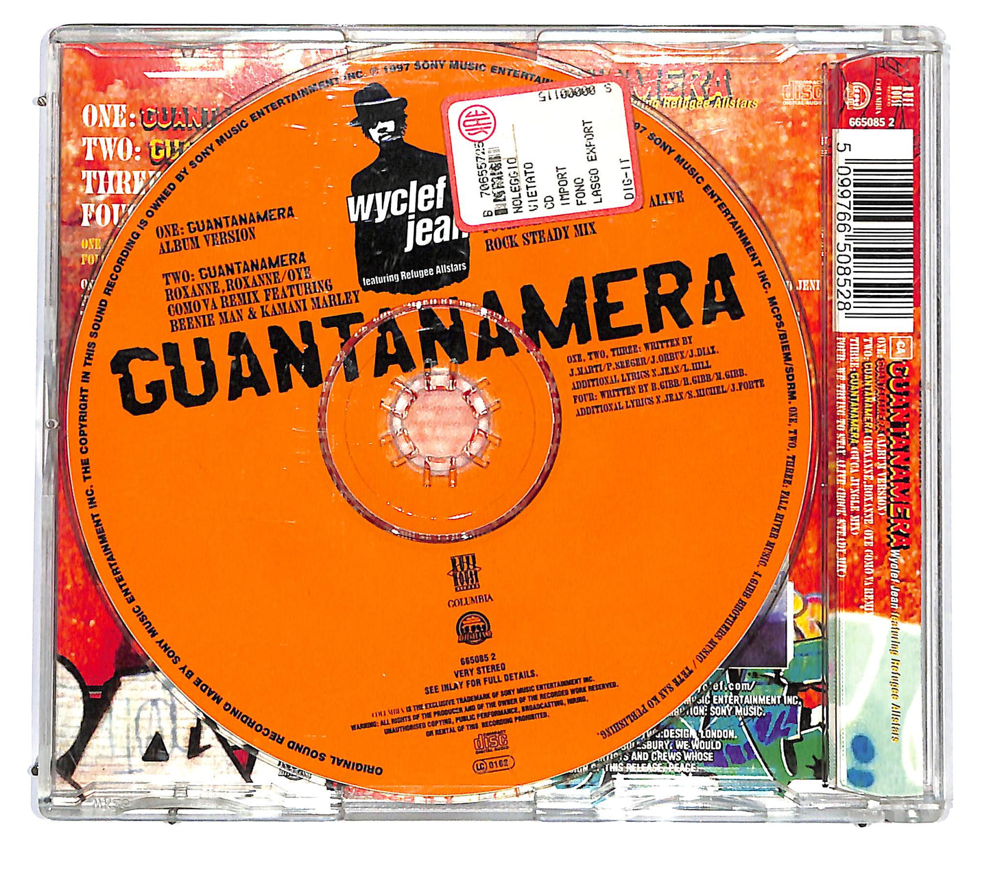 EBOND Wyclef Jean Featuring Refugee Allstars - Guantanamera CD CD126067