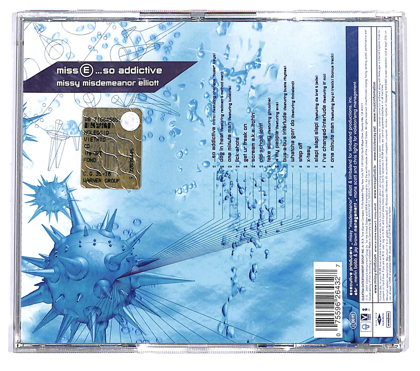 EBOND Missy Elliott - Miss E ...So Addictive CD CD126105