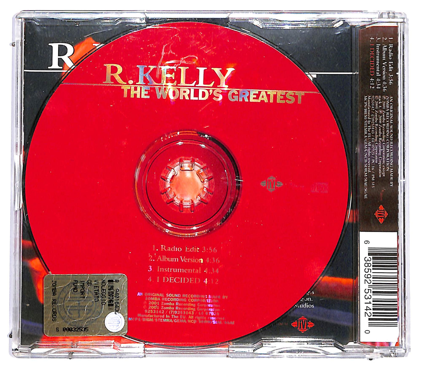 EBOND R.Kelly - The World's Greatest CD CD126106