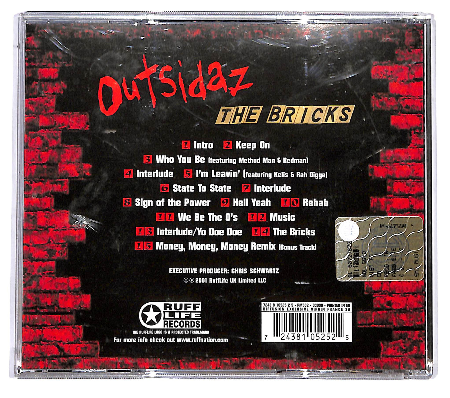 EBOND Outsidaz - The Bricks CD CD126113