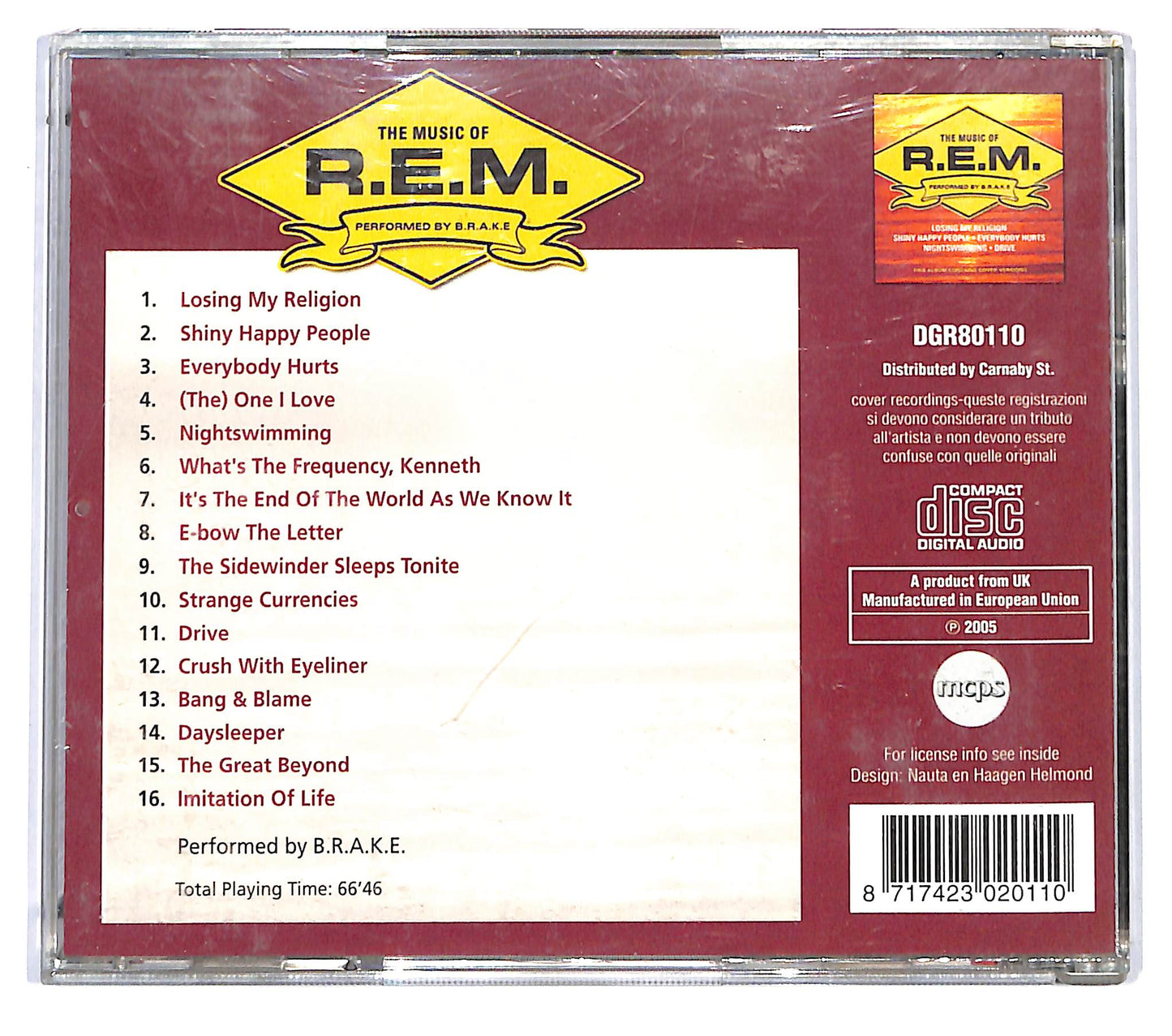 EBOND B.r.a.k.e - The Music Of R.E.M. CD CD126141