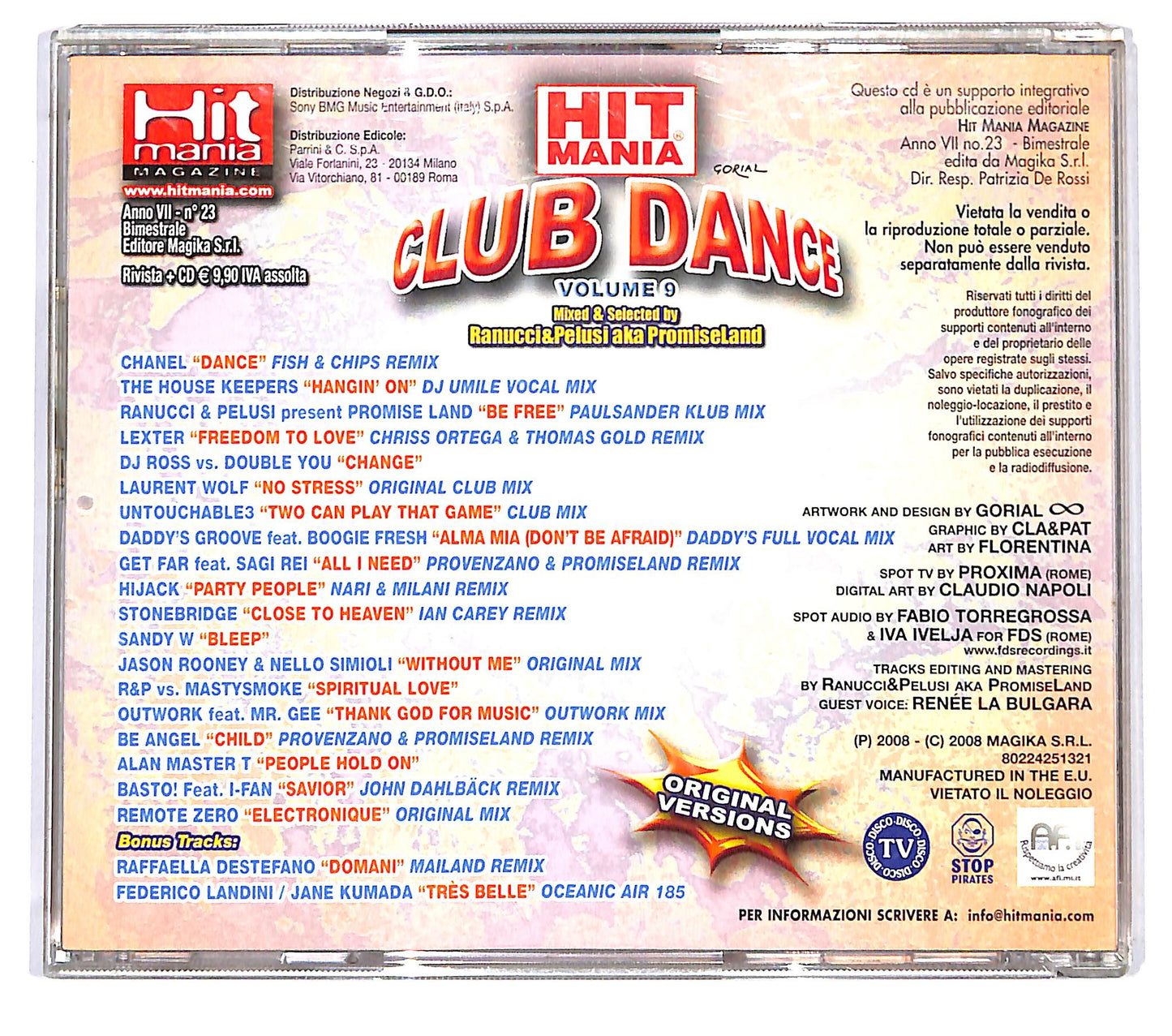 EBOND Various - Hit Mania Club Dance Volume 9 CD CD126149
