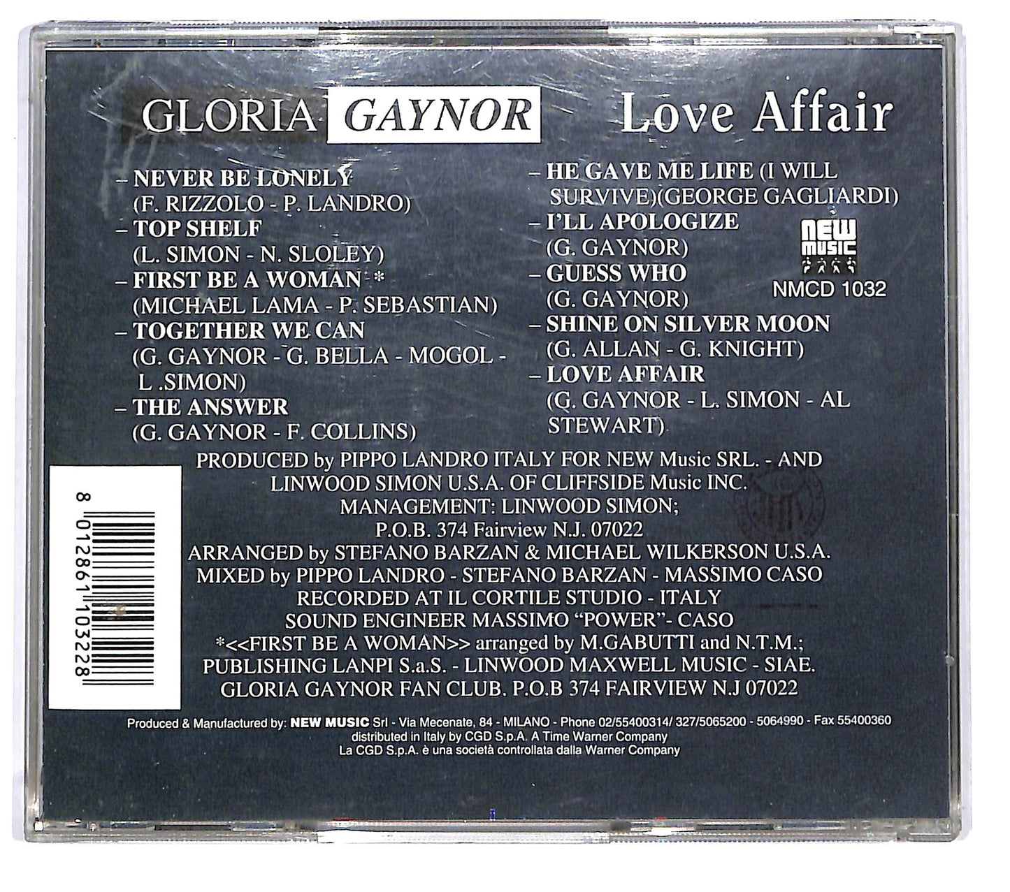 EBOND Gloria Gaynor - Love Affair CD CD126152
