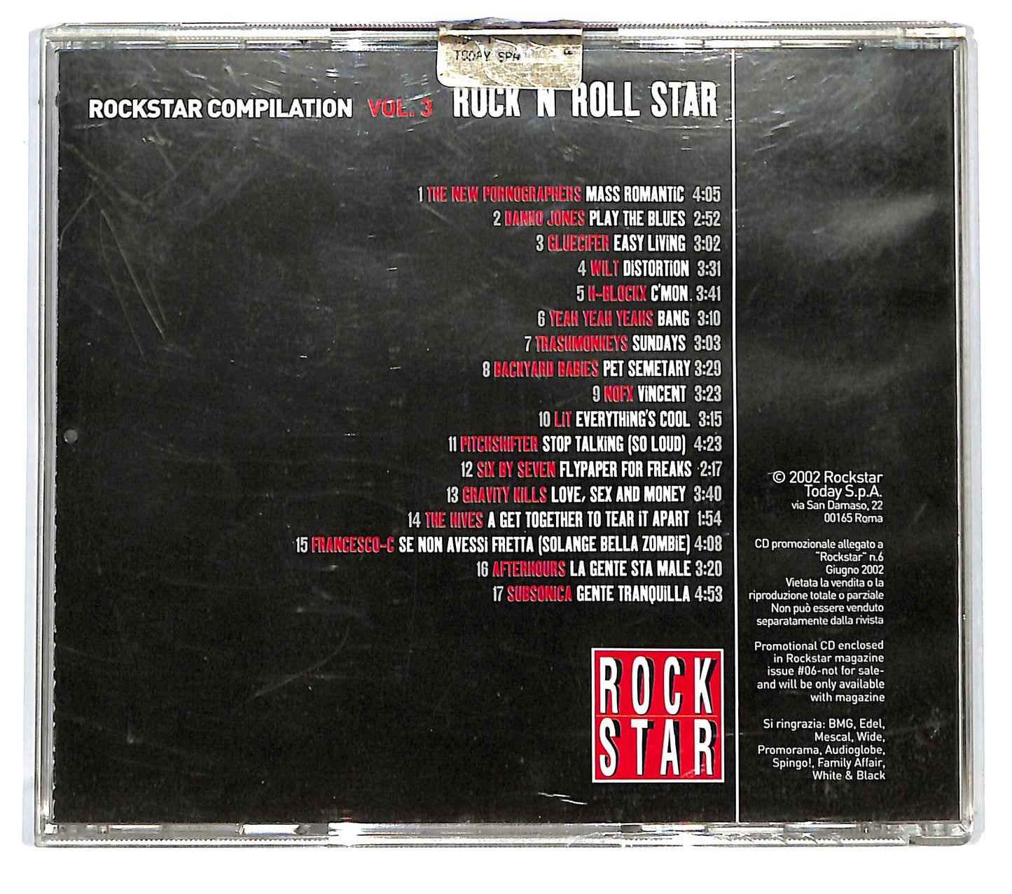 EBOND Rockstar Compilation Volume 3 - Rock 'n' Roll Star EDITORIALE CD CD126157