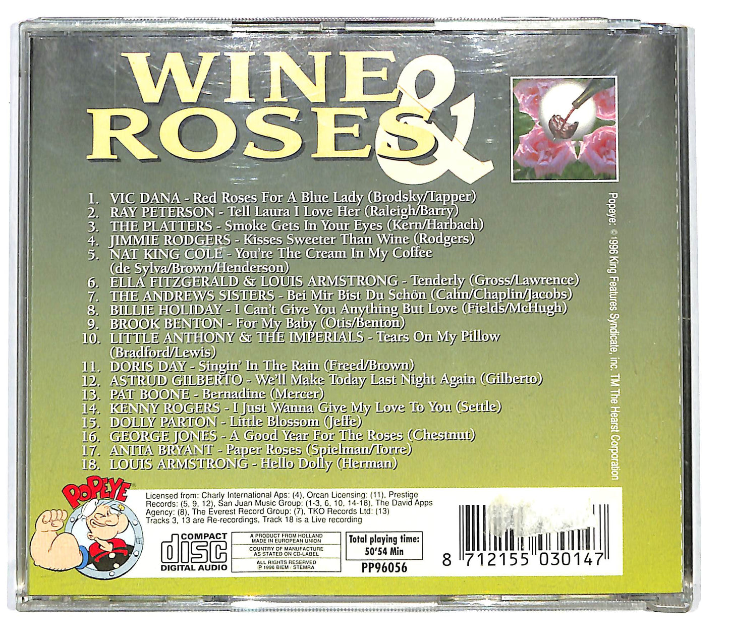 EBOND Various - Wine & Roses CD CD126169