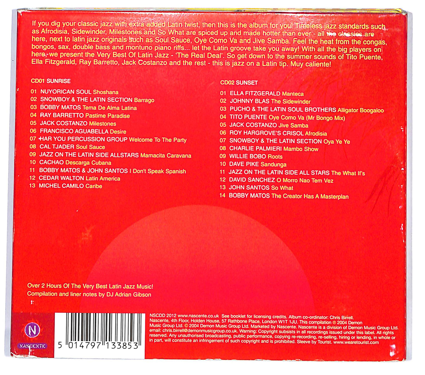 EBOND Various - The Very Best Of Latin Jazz DIGIPACK CD CD126209