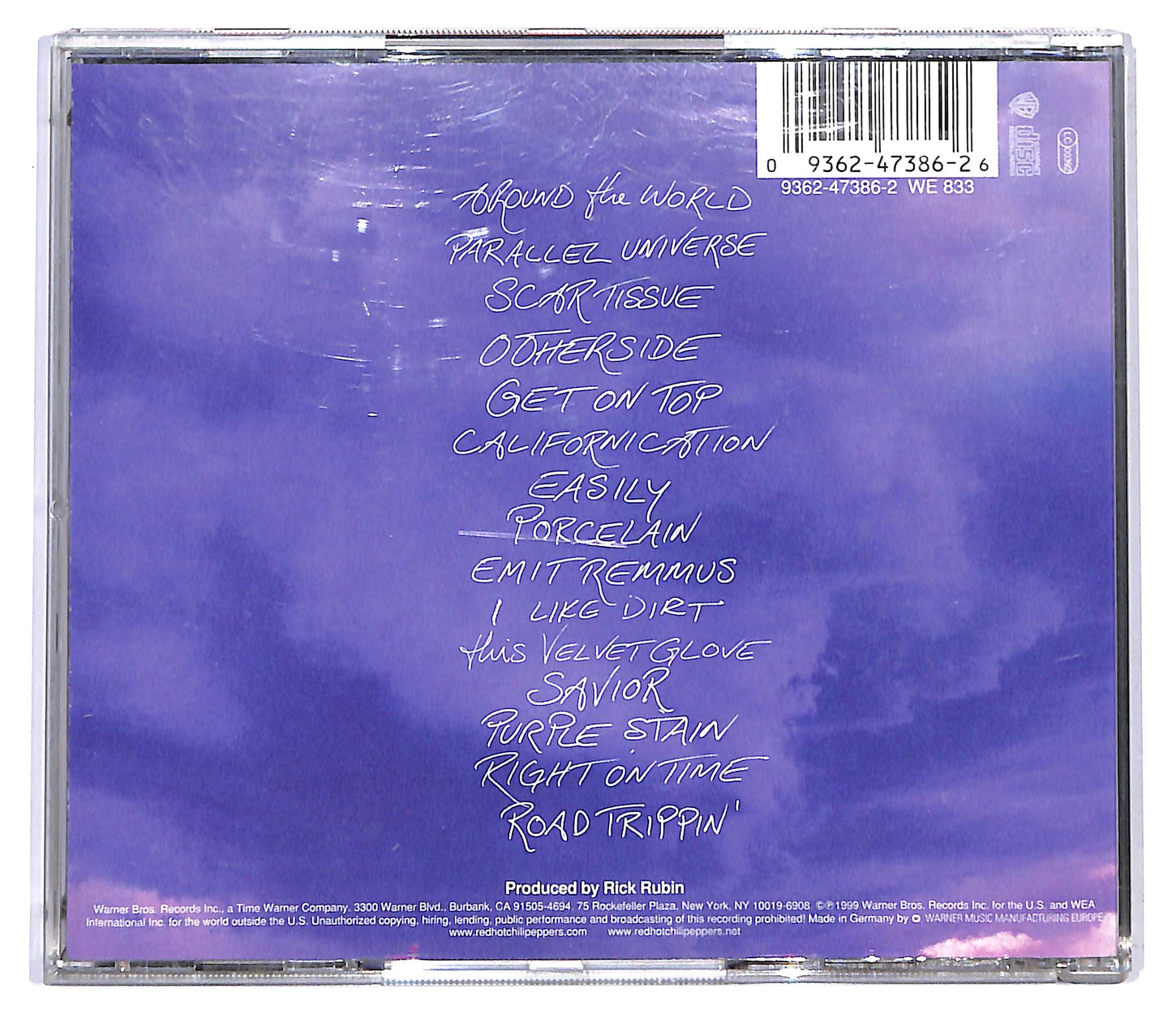 EBOND Red Hot Chili Peppers - Californication - -009007 CD CD126223