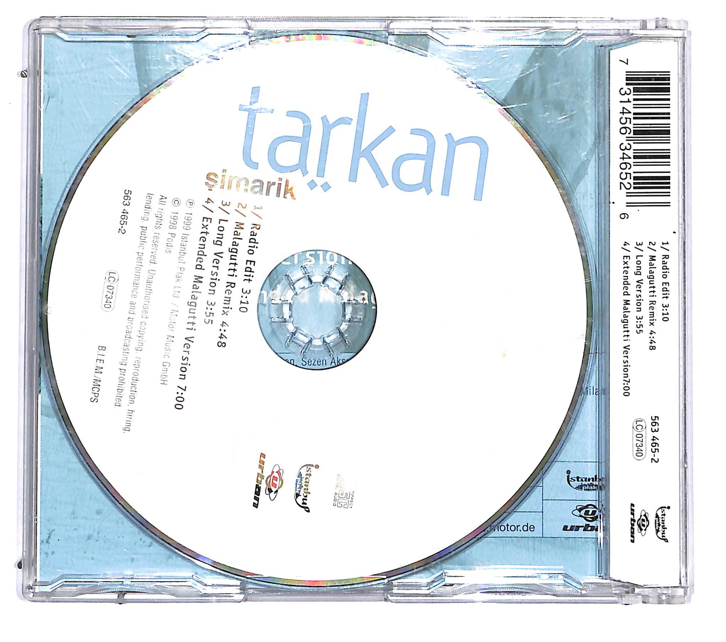 EBOND Tarkan - Şimarik CD CD126226