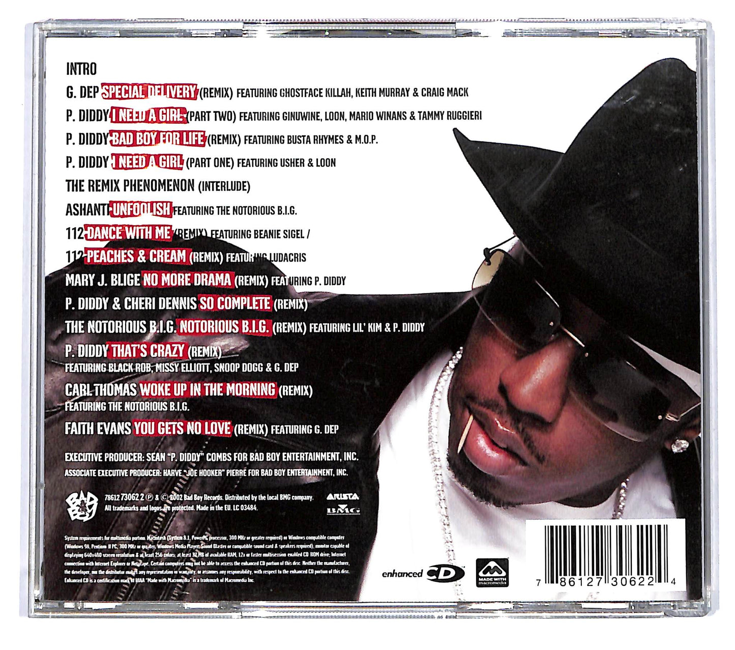 EBOND P. Diddy & Bad Boy Records Present... We Invented The Remix CD CD126234
