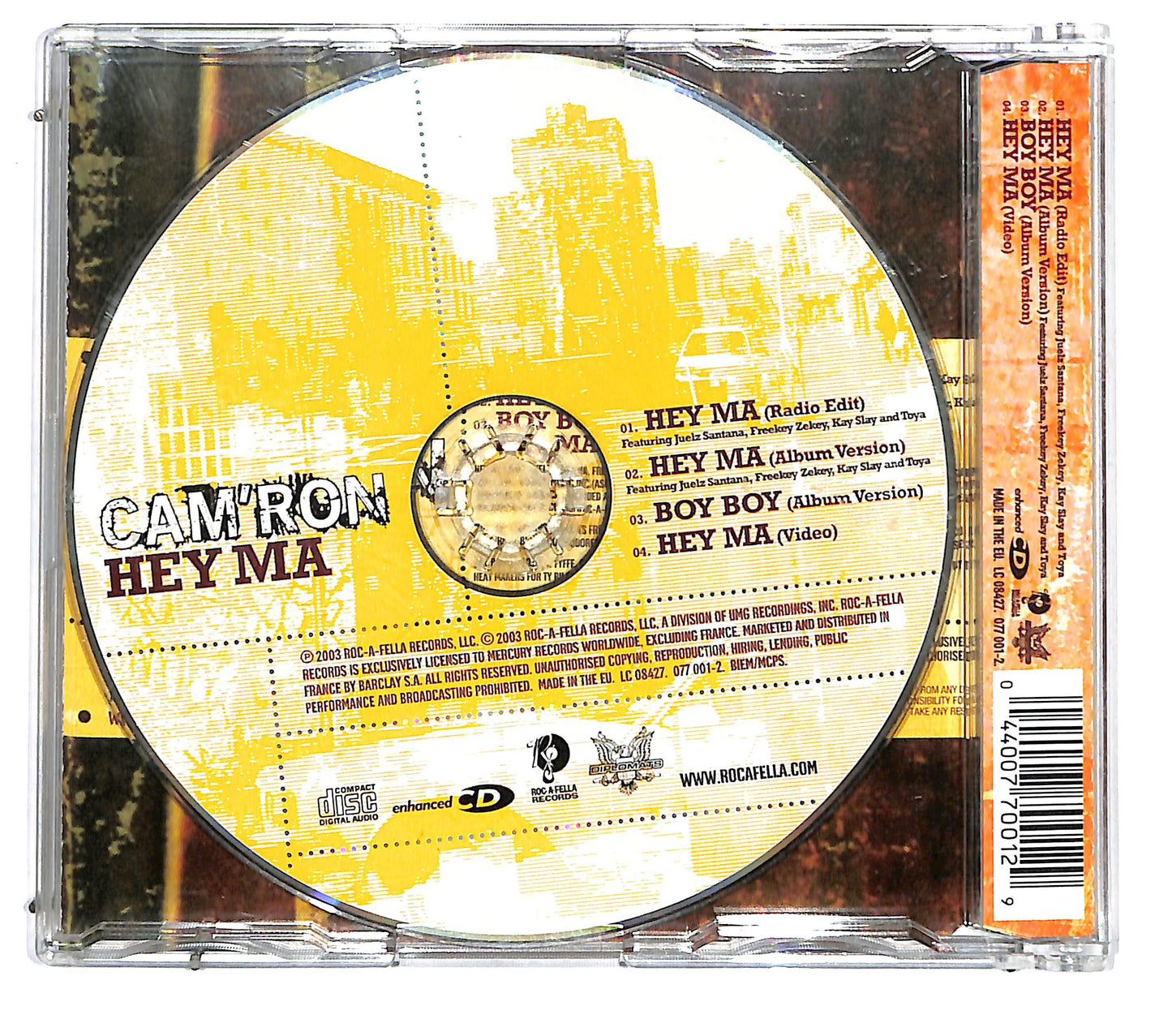 EBOND Cam'ron - Hey Ma CD CD126242