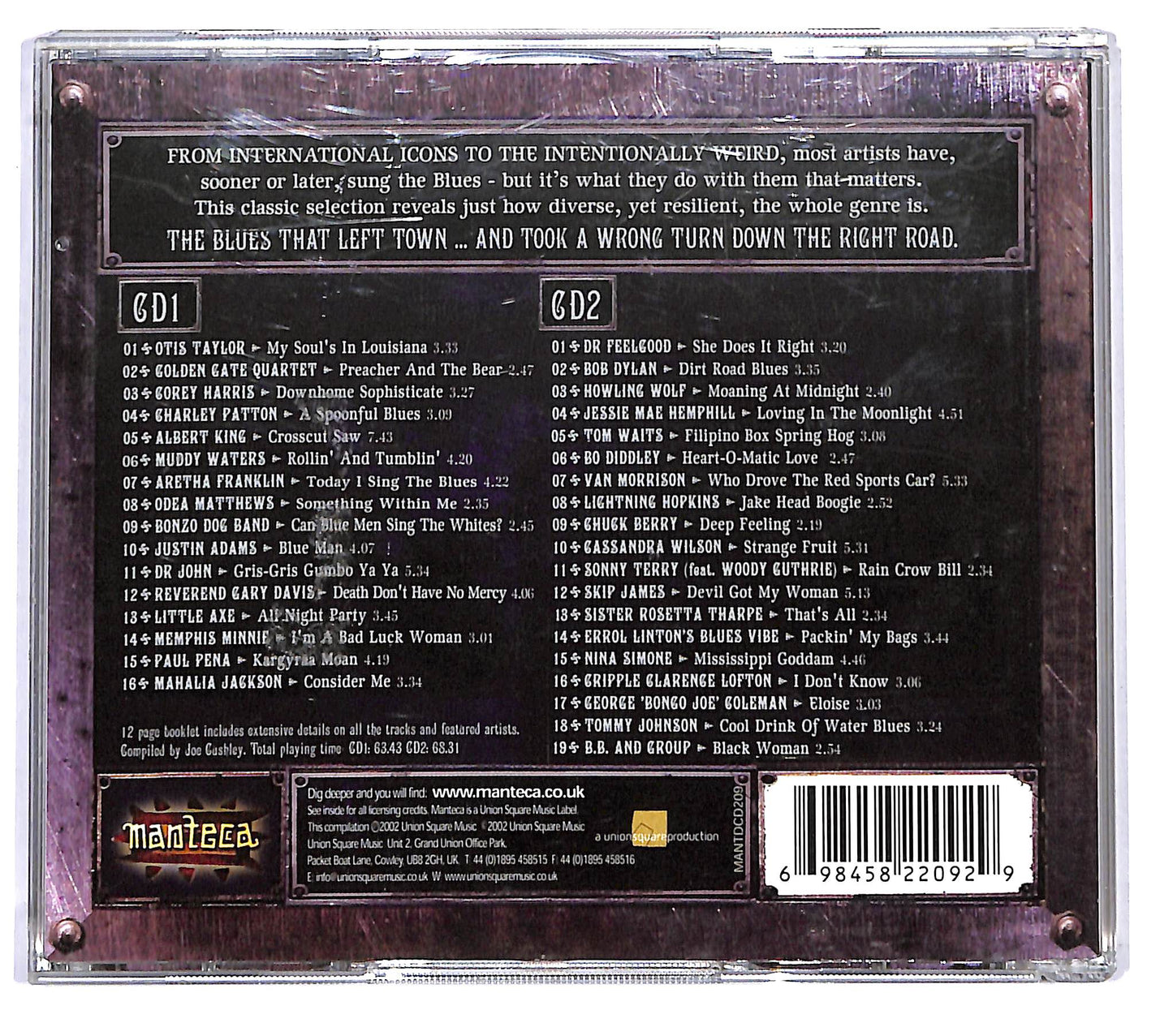 EBOND Various - Beyond Mississippi - The Blues That Left Town CD CD126259