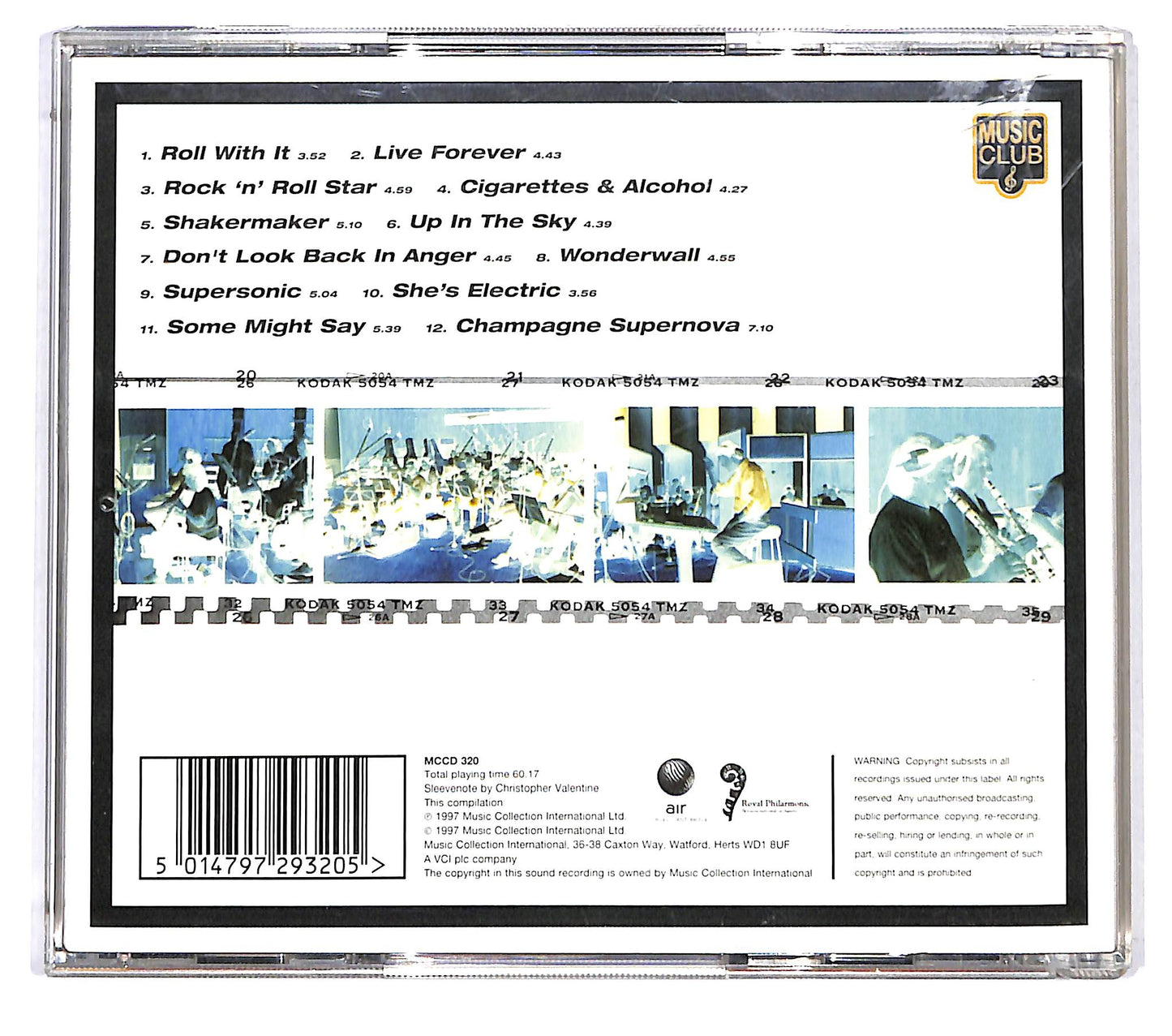 EBOND The Royal Philharmonic Orchestra - Plays The Music Of Oasis CD CD126313
