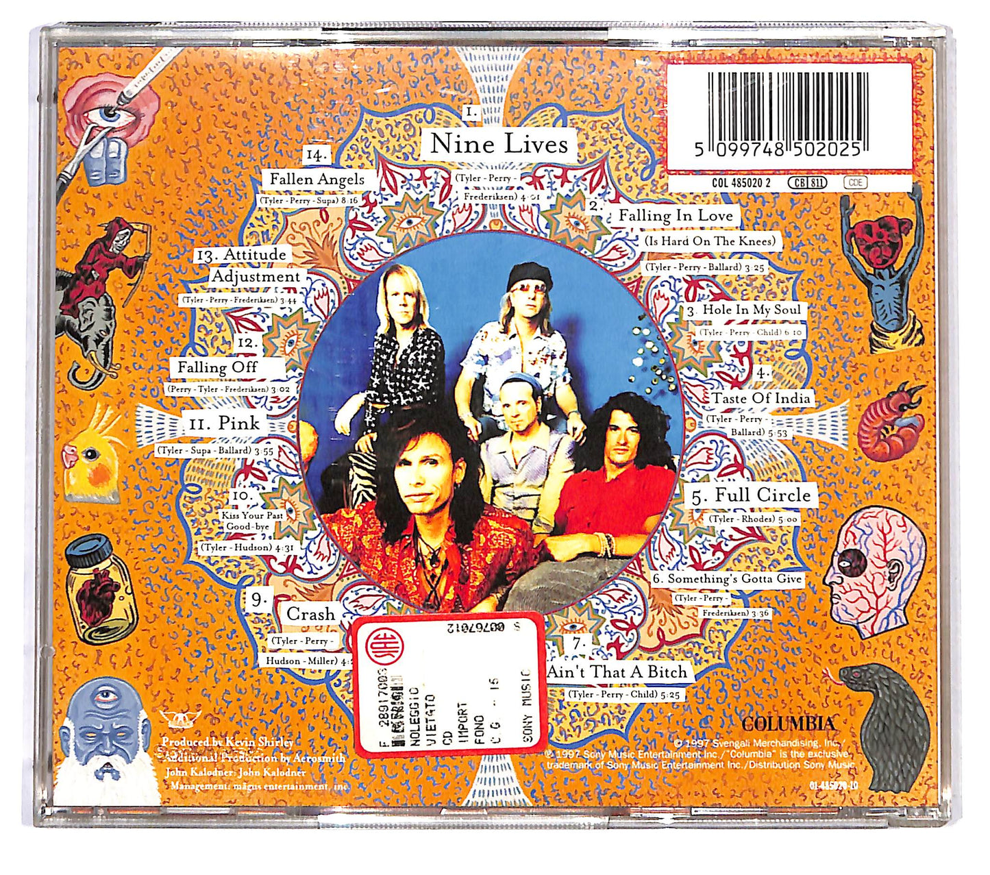 EBOND Aerosmith - Nine Lives CD CD126317