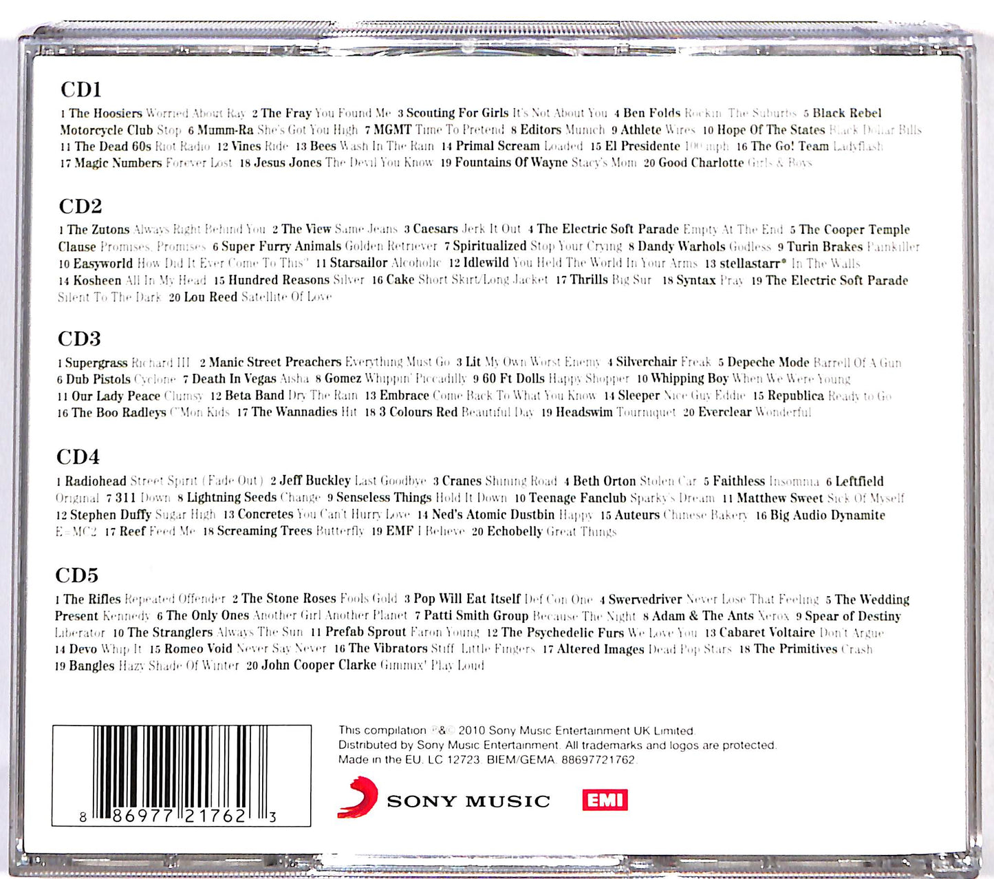 EBOND Various - Alternative - 100 Essential Tracks CD CD126332