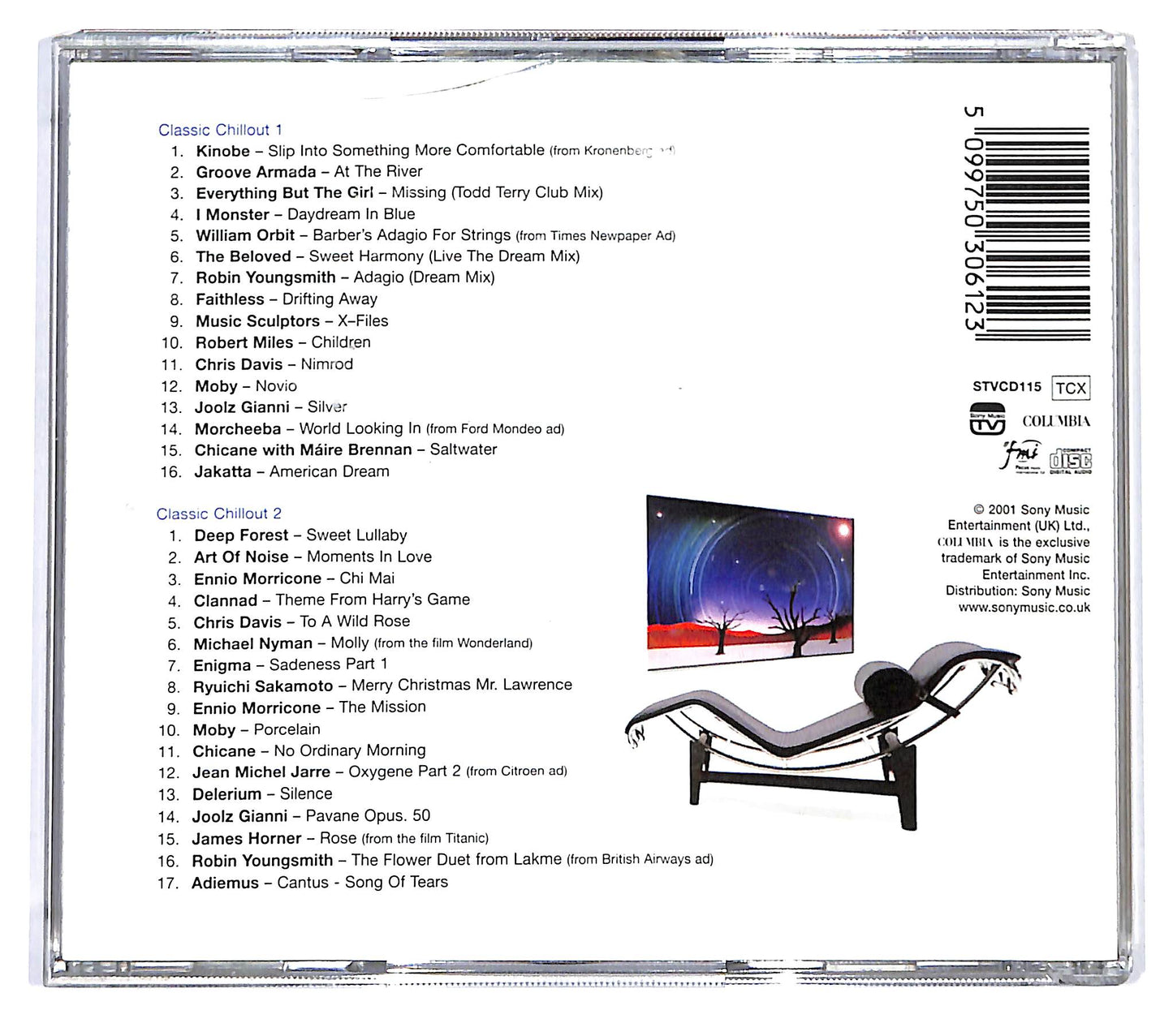 EBOND Various - The Classic Chillout Album (A Collection Of Classics For A Modern World) CD CD126351