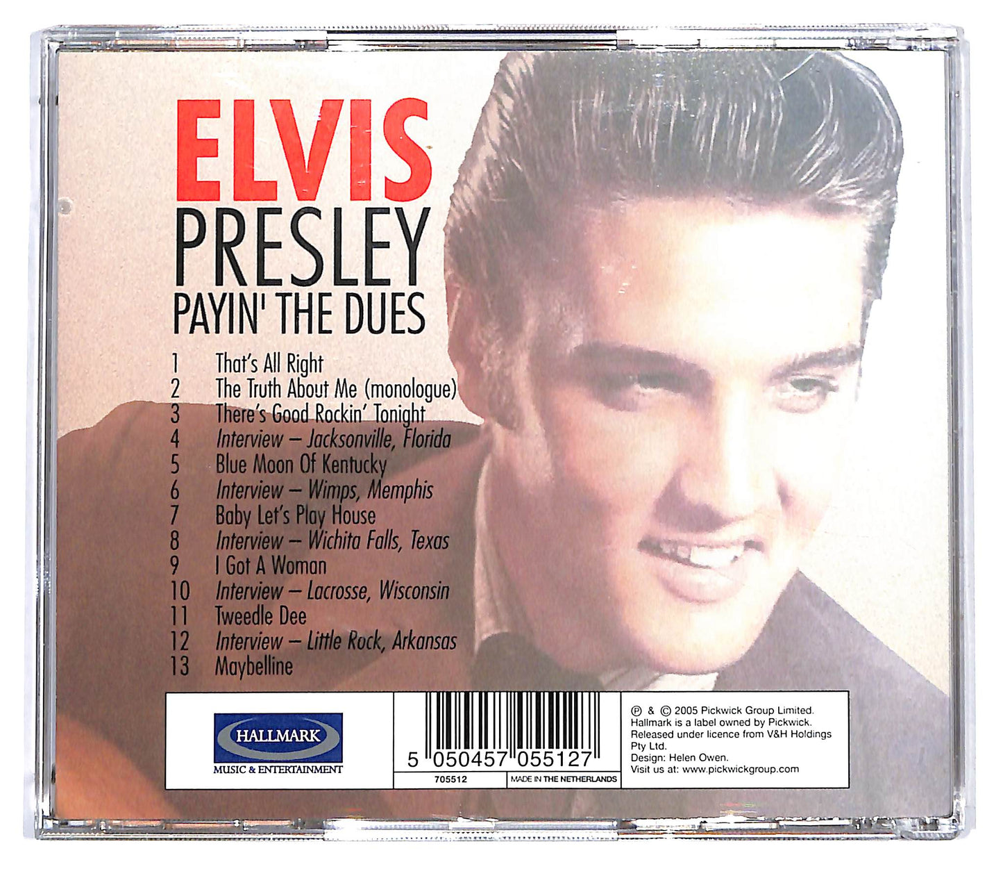 EBOND Elvis Presley - Payin' The Dues CD CD126355