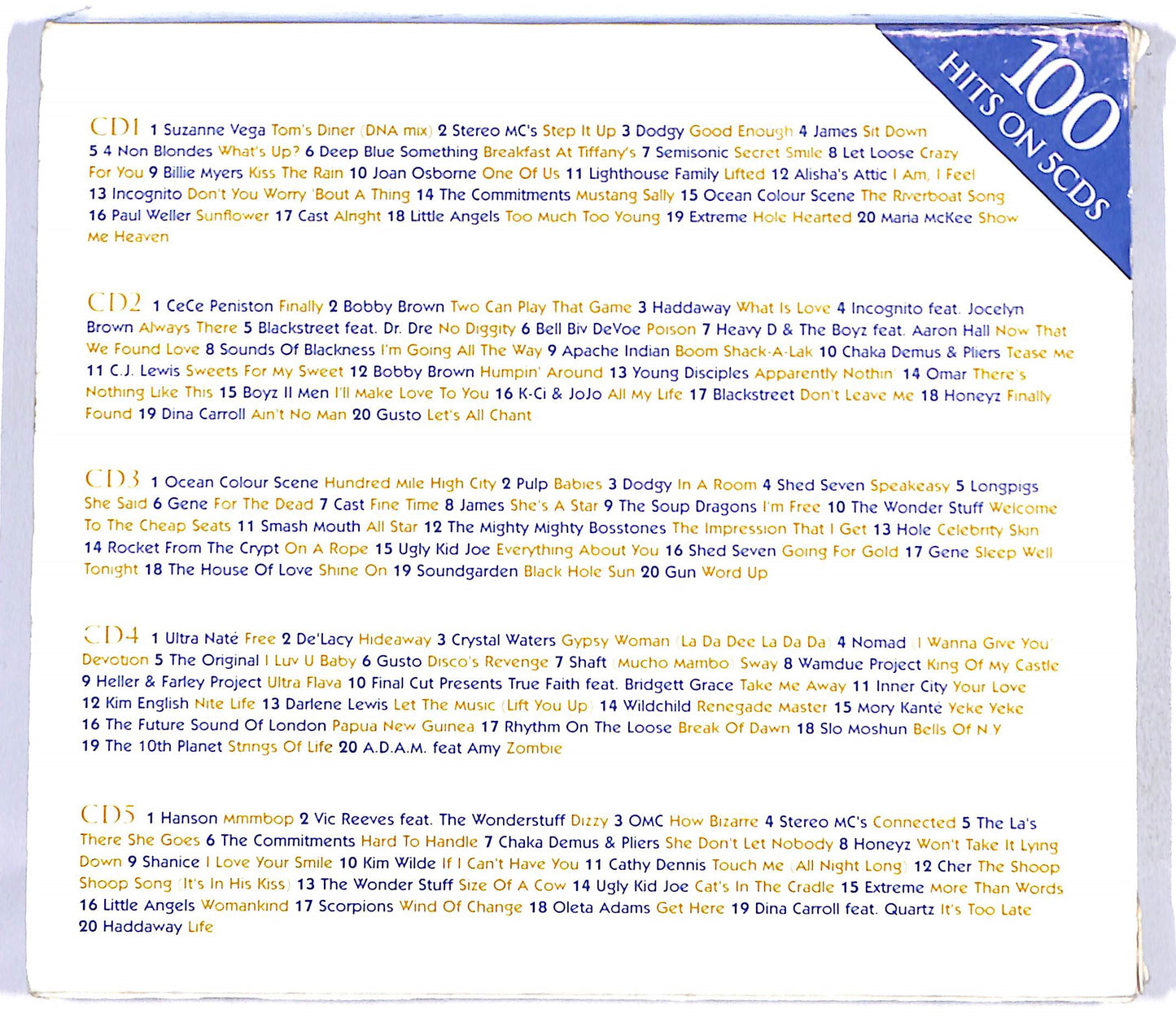 EBOND Various - The Ultimate Collection Nineties 100 Hits CD CD126402