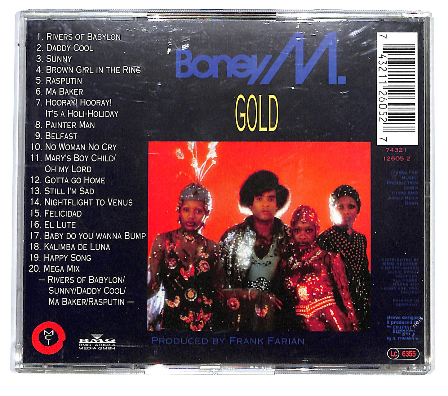 EBOND Boney M. - Gold - 20 Super Hits CD CD126425