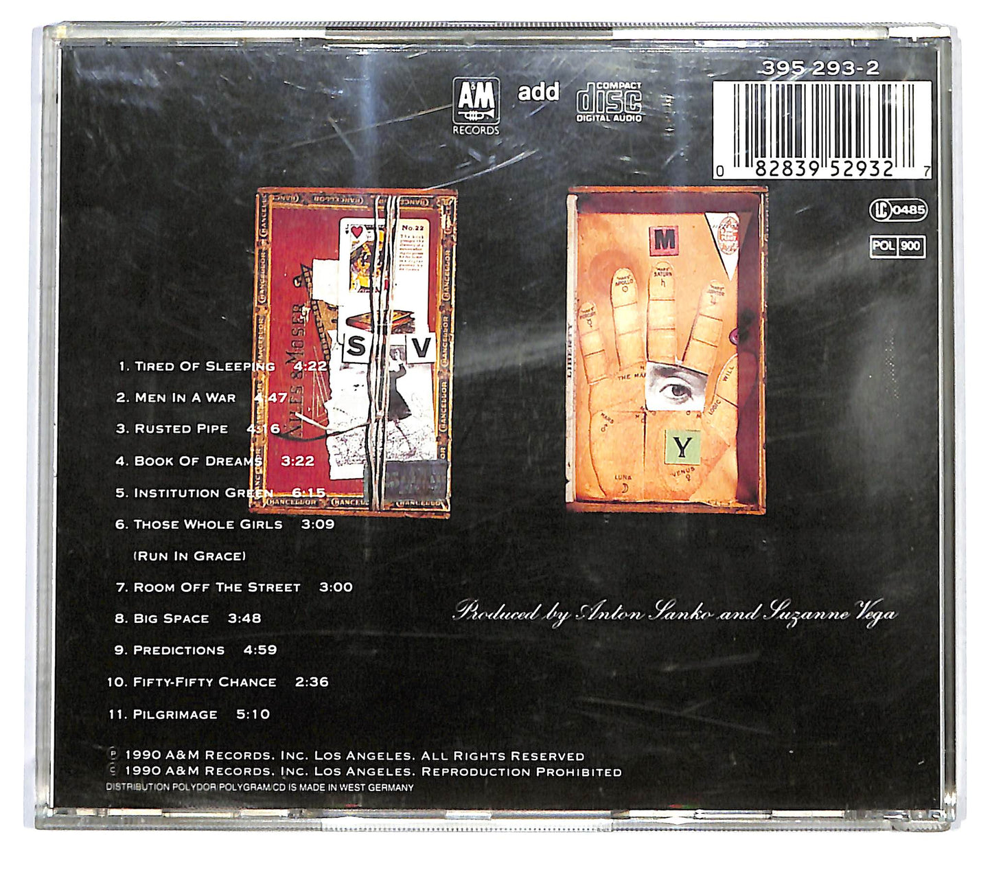 EBOND Suzanne Vega - Days Of Open Hand CD CD126431