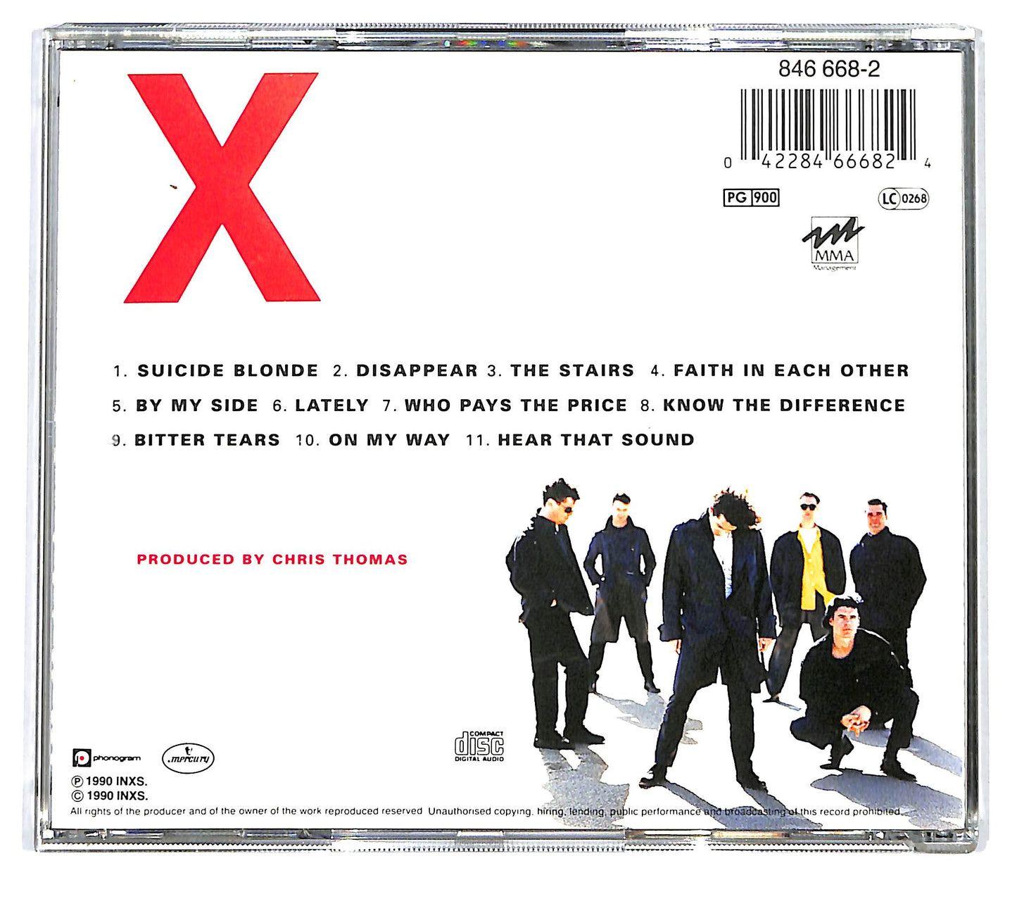 EBOND INXS - X CD CD126435