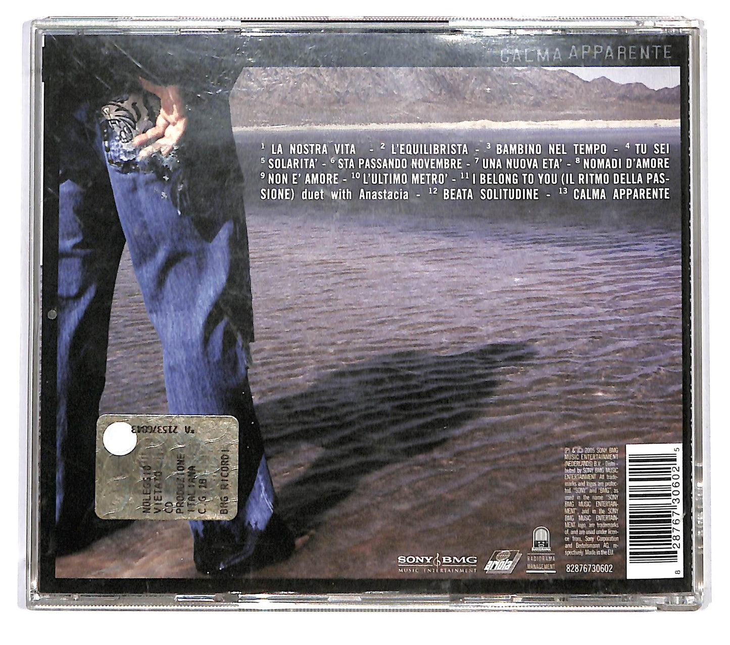 EBOND Eros Ramazzotti - Calma Apparente CD CD126509