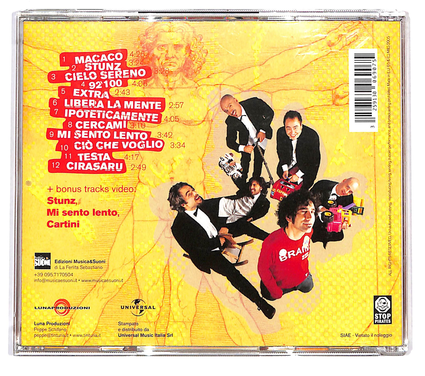 EBOND Tinturia - Nessuno E Perfetto (Per Fortuna) CD CD126512