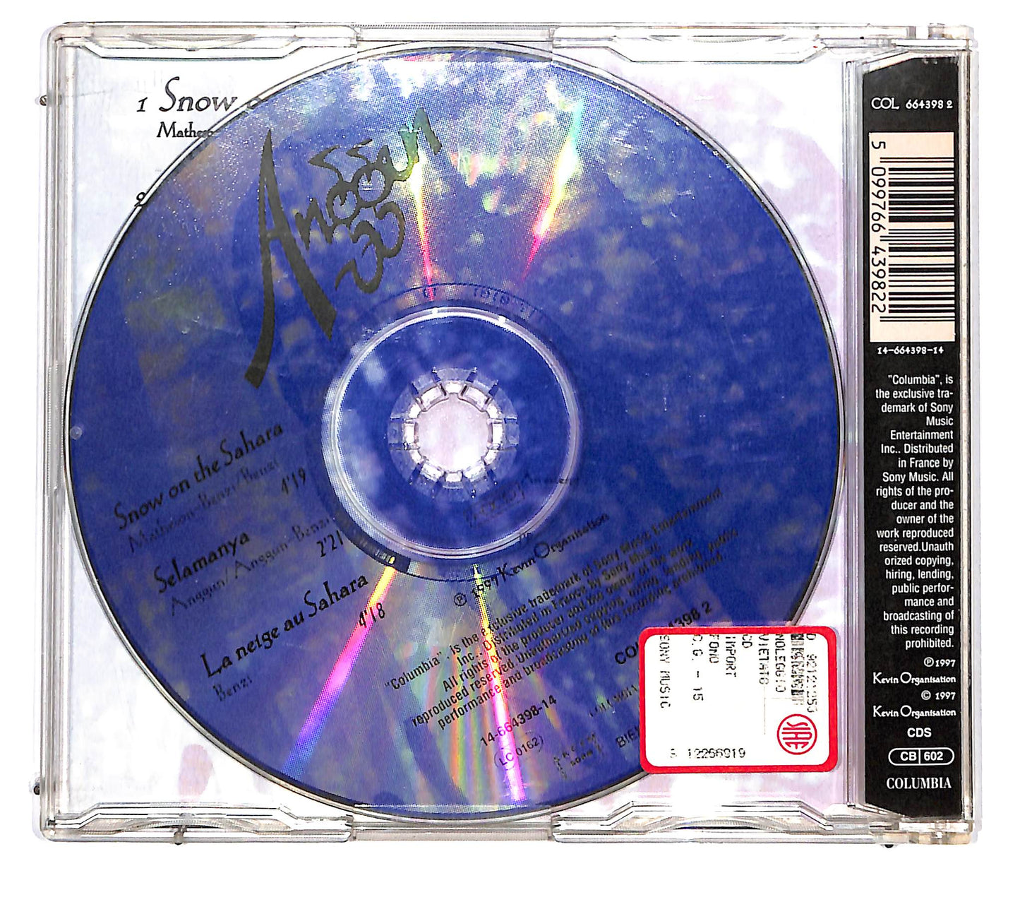EBOND Anggun - Snow On The Sahara CD CD126521