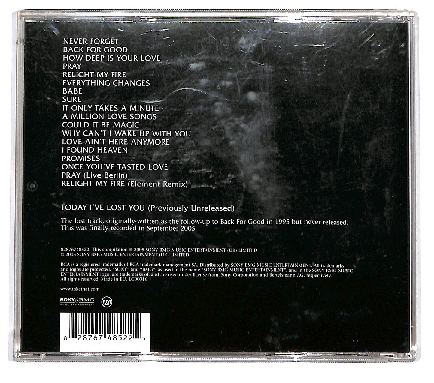 EBOND Take That - The Ultimate Collection - Never Forget CD CD126522