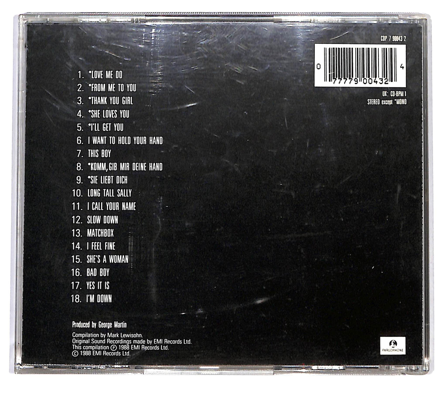 EBOND The Beatles - Past Masters • Volume One CD CD126524