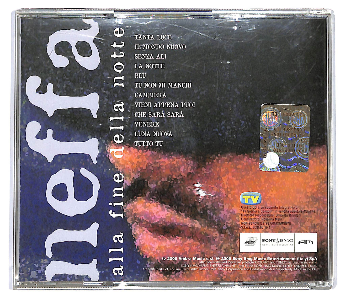EBOND Neffa - Alla Fine Della Notte EDITORIALE CD CD126544